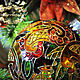 Ball with stained glass painting. Christmas decorations. clubakm (clubakm). Online shopping on My Livemaster.  Фото №2