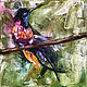 Hummingbird, oil painting on canvas, bird painting. Pictures. myfoxyart (MyFoxyArt). Online shopping on My Livemaster.  Фото №2