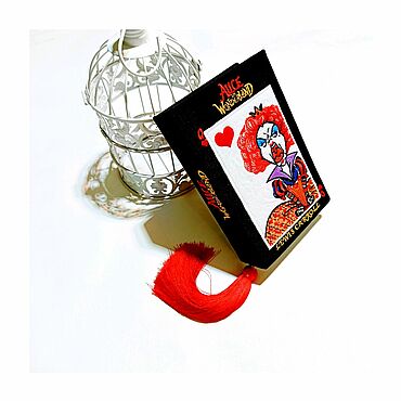 Сумки ручной работы. Ярмарка Мастеров - ручная работа Клатч-книга " Alice in Wonderland ". Handmade.