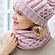Knitted Snood ' Victoria', Scarves, Chelyabinsk,  Фото №1