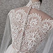 Свадебное платье "Пудровое"