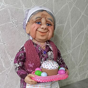 Куклы и игрушки ручной работы. Ярмарка Мастеров - ручная работа Бабушка.. Handmade.