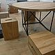 Table and stool LOFT. Tables. WOODKITA. My Livemaster. Фото №4