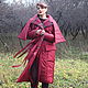 Пальто оверсайз одеяло длинный в пол на завязках с шарфом, Куртки, Москва,  Фото №1
