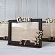 Photo frame wooden with male name, Photo frames, Dimitrovgrad,  Фото №1