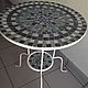 Order Mesa de mosaico De plata'. Marjana. Livemaster. . Tables Фото №3