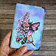 Passport cover avtodokumentov or, a series of 'Fairy'. Passport cover. Ludmila Krishtal. My Livemaster. Фото №4