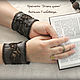 Cuff bracelets ' Drama queen'. Cuff bracelet. Shop Natalia Glebovskaya. Online shopping on My Livemaster.  Фото №2
