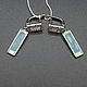 Order Silver earrings with quartz. yakitoriya. Livemaster. . Earrings Фото №3