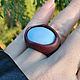 Copy of Wooden ring with opal Owyhee, Rings, Pskov,  Фото №1