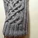 Order Fingerless gloves knitted long Milada, 21. HOBBIMANIYA. Livemaster. . Mitts Фото №3