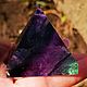  флюорит Фиолетовая палитра, натуральные камни. Пирамида. Amulet-Stone (AS). Ярмарка Мастеров.  Фото №13