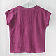 Order Cherry blouse made of 100% linen. etnoart. Livemaster. . Blouses Фото №3