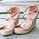 Womens Vicky leather sandals . Shoes made of genuine leather, Shoes, Denpasar,  Фото №1
