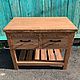 Тумба под раковину из лиственницы. Мебель для ванной. Мастерская Wooden Lion/Мебель для ванной/89995455929. Интернет-магазин Ярмарка Мастеров.  Фото №2