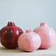 Order  Large pink ceramic garnet. Hill & Mill. Livemaster. . Figurines Фото №3