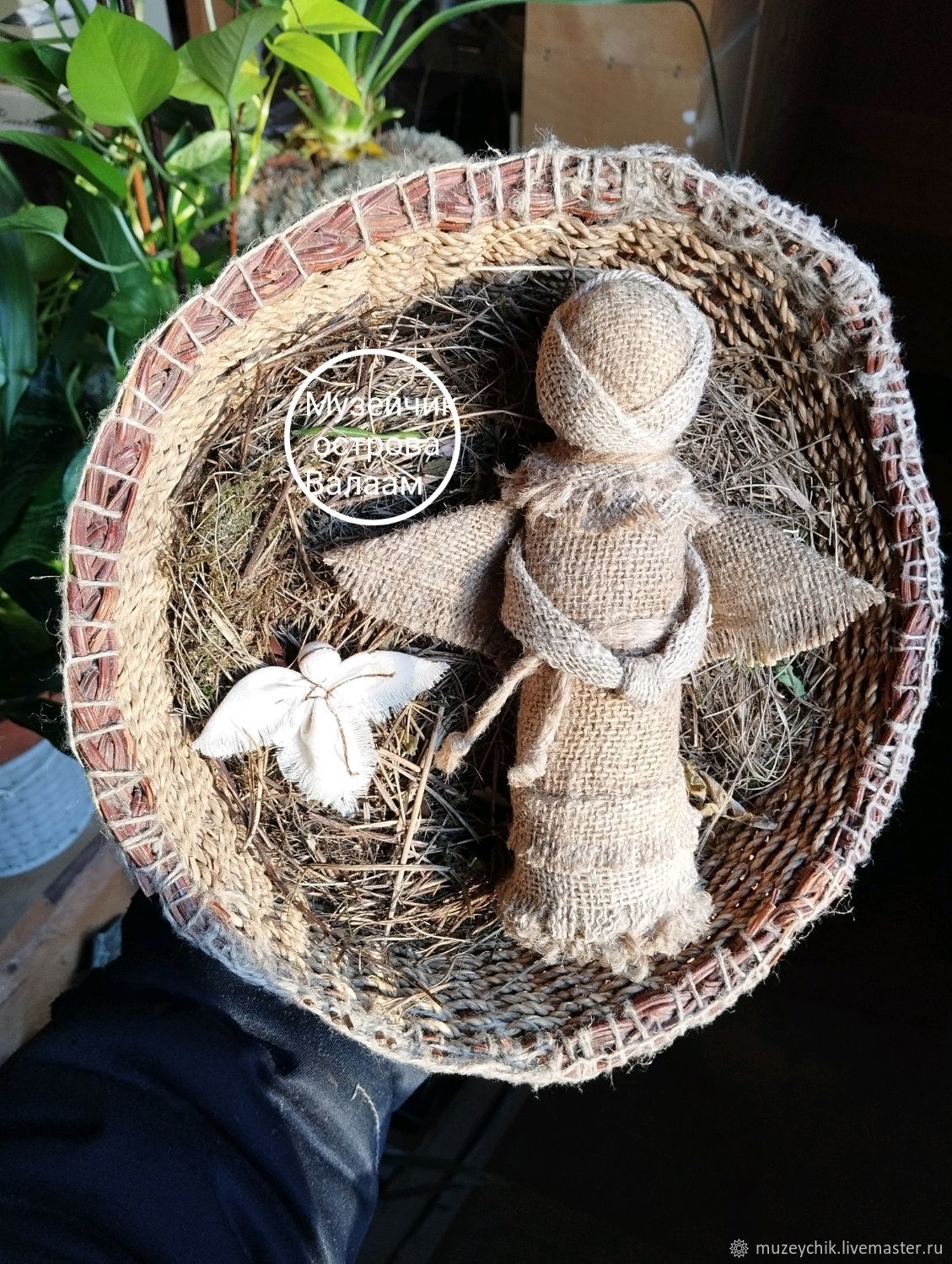 Handmade. ′Ангел′ кукла-мотанка. Оберег и подарок в дом.