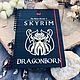 Skyrim Dragonborn Wooden notebook / Sketchbook, Sketchbooks, Krasnodar,  Фото №1
