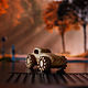 Wooden car 'Music bat mobile' apple tree, Machines and robots, Novosibirsk,  Фото №1