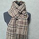Plaid woven tweed scarf. Scarves. Tatiana Titareva (TatianaTitareva). Online shopping on My Livemaster.  Фото №2