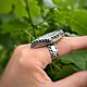 Серебряное кольцо с натуральным агатом. Кольца. Shahinian Jewelry. Ярмарка Мастеров.  Фото №6