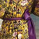 Кафтан из натурального шелка-ETRO. Пальто. Эльмира Аббазова (ELMDESIGN). Ярмарка Мастеров.  Фото №6