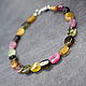 Natural Tourmaline Bracelet. Bead bracelet. naturalkavni. My Livemaster. Фото №6