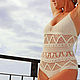  One-piece crochet swimsuit 'DIANA'. Swimwear. MezhanHook. Online shopping on My Livemaster.  Фото №2