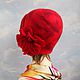 wool hat "Jane". Hats1. FeltHouse (Irina). My Livemaster. Фото №6