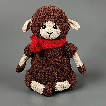 Куклы и игрушки ручной работы. Ярмарка Мастеров - ручная работа Барашек. Handmade.