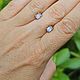 Серьги пусеты лабрадорит. Серьги классические. Newstylejewelry. Ярмарка Мастеров.  Фото №4