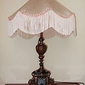 Винтаж: Антикварная люстра, в стиле Каподимонте, 6 светильников