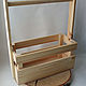 Wooden box with handle. Crates. Mochalka.. Online shopping on My Livemaster.  Фото №2