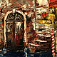 Painting with lovers on the bridge. Venice oil painting. Pictures. Zabaikalie. My Livemaster. Фото №6