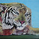 Картина маслом "Тигр", Картины, Санкт-Петербург,  Фото №1