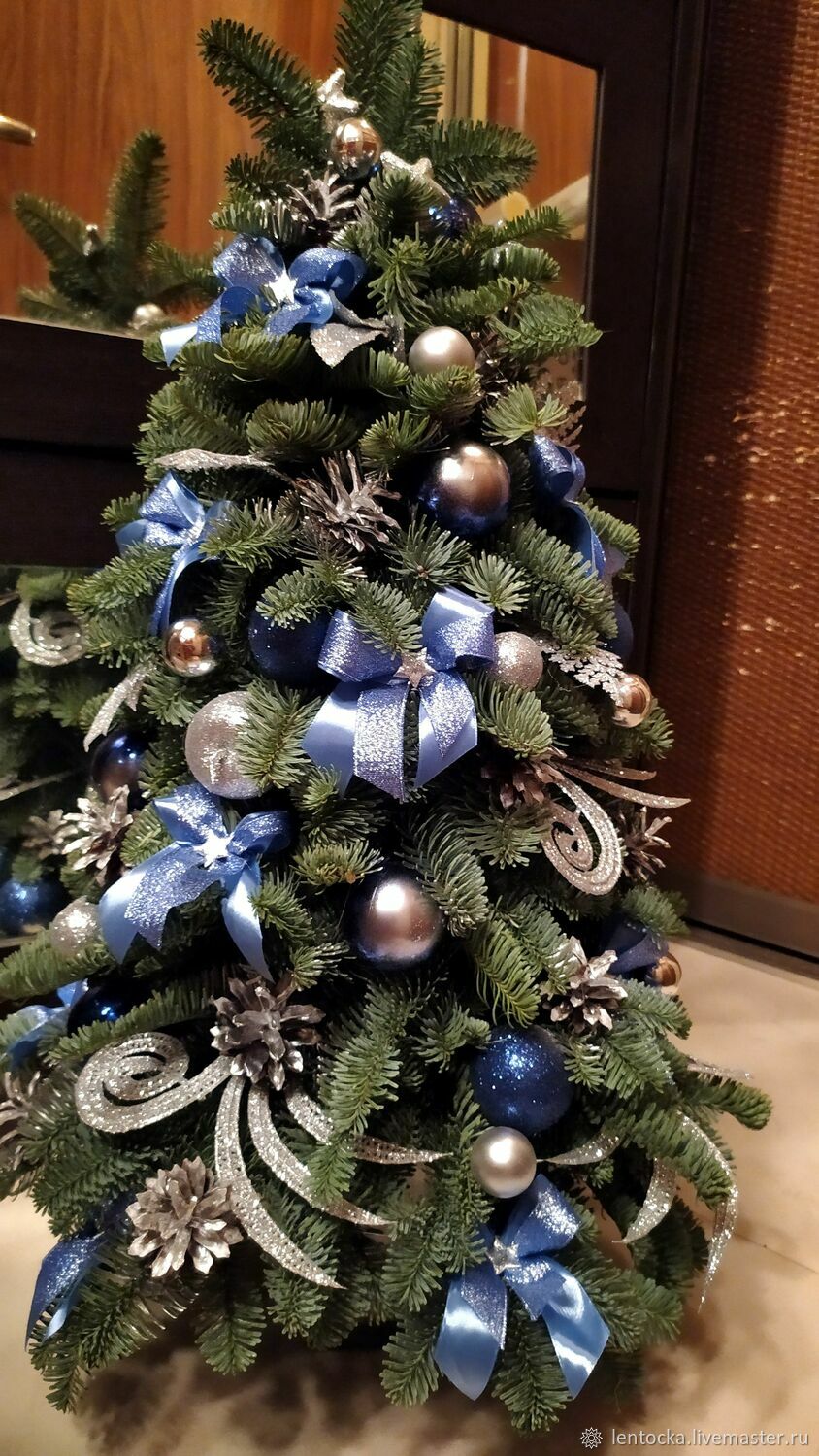 Ёлка 75 см "Голубая Серебро" из живой хвои Новогодняя ёлка – купить на ...