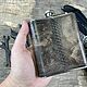 Фляга Harley Davidson премиум с гравировкой мужская. Подарочные фляги. Iron Arm Leatherworks (Екатерина). Ярмарка Мастеров.  Фото №6