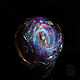 Glass ball Space in hand. Galaxy Sphere Meditation Universe Cosmos. Ball. Olga Bukina Cosmic glass. My Livemaster. Фото №5