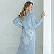 Dress 'Snow fairy tale' blue, Dresses, St. Petersburg,  Фото №1