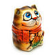Ceramic figurine 'Autumn cat'. Figurine. aboka. Online shopping on My Livemaster.  Фото №2