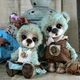 Mint Teddy bear Nosecka 3. Stuffed Toys. sToryToys. My Livemaster. Фото №6