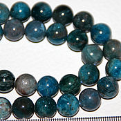 Материалы для творчества handmade. Livemaster - original item Copy of Copy of Copy of Lapis lazuli 8 mm, blue beads ball smooth, natural stone. Handmade.