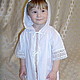 Camisa de bautizo con capucha George, Baptismal shirts, St. Petersburg,  Фото №1