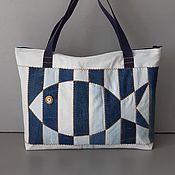 Сумки и аксессуары handmade. Livemaster - original item Crossbody bag: Fashionable Jeans Tote Bag Universal Bag. Handmade.