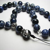 Фен-шуй и эзотерика handmade. Livemaster - original item Rosary beads sodalite & crystal 