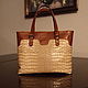 кожаная коричневая сумка, Классическая сумка, Москва,  Фото №1
