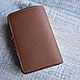 Brown Leather Wallet. Wallets. Finist (tisneniekozhi). Online shopping on My Livemaster.  Фото №2