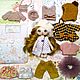 Frida doll, frida kahlo, frida doll, brooch doll, fabric frida, Dolls, Neftekamsk,  Фото №1