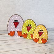 Сувениры и подарки handmade. Livemaster - original item Easter eggs for decoration. Cock. Chicken. Chicken.. Handmade.