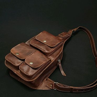 Сумки ручной работы. Ярмарка Мастеров - ручная работа Мужской рюкзак. Handmade.